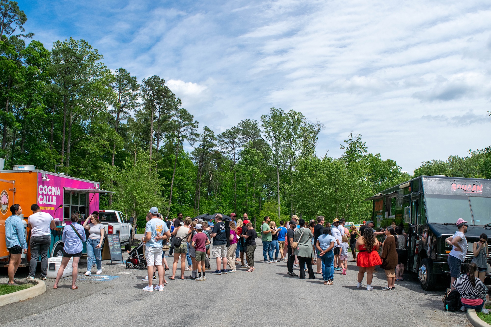 RVA Taco Festival 2026 - People in line at food trucks