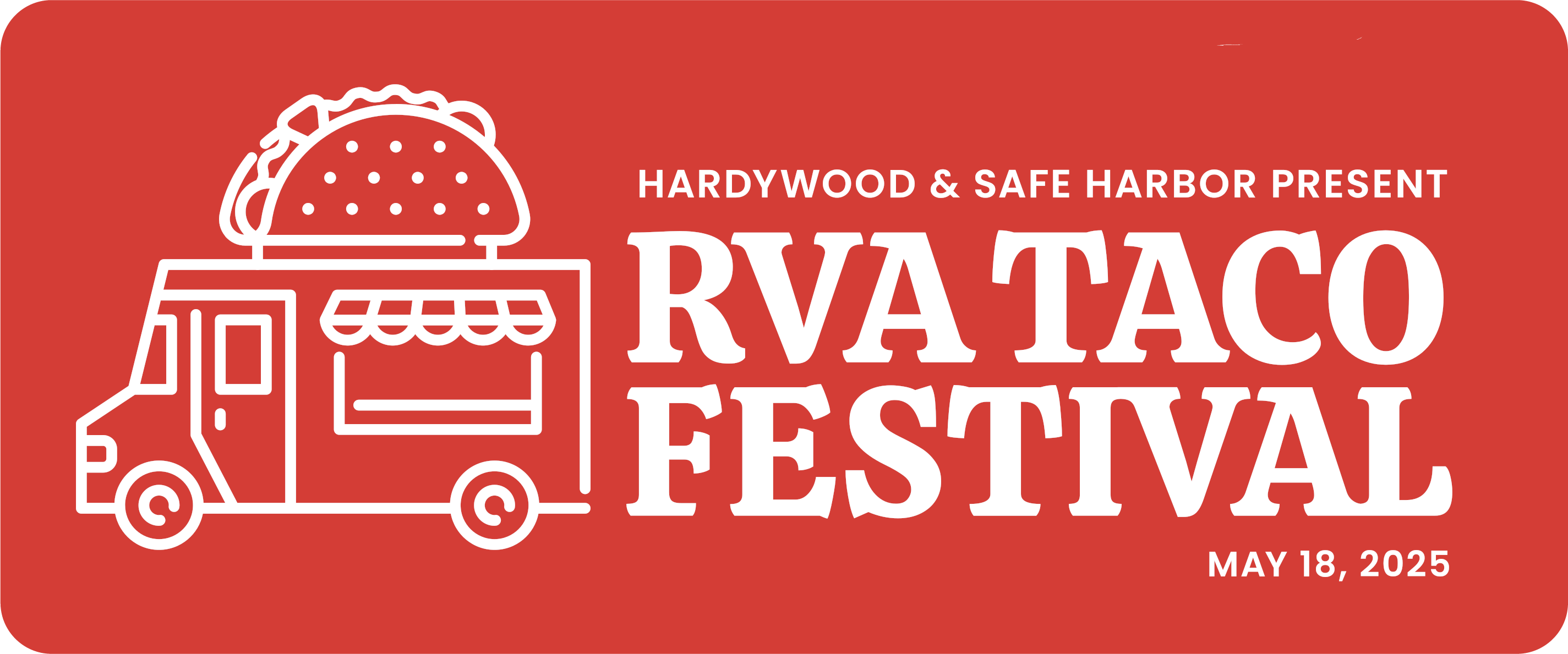 2025 RVA Taco Festival Logo